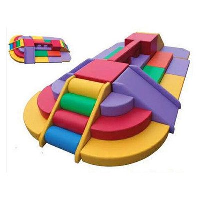 大庆室内儿童训练馆,儿童软包台阶,小小运动馆器材工厂,