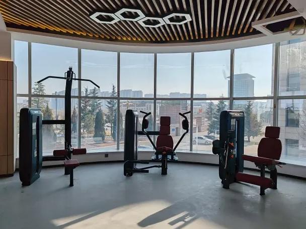 探索宜春酒店的健身新天地,康强健身器材带.#来宜春酒店 让康